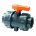 INCH PVC D/U INDUSTRIAL BALL VALVE EPDM THREADED