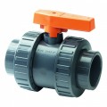 INCH PVC D/U STANDARD BALL VALVE EPDM