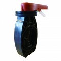 INCH PVC ECONOMY LEVER OPERATED BUTTERFLY VALVE EPDM