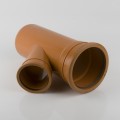 160mm x 110mm x 45 degree Double Socket Branch