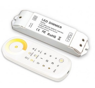 Remote and Receiver For Colour Temp Adjustable LED Strip