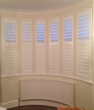 Full Height Shutters with Mid Rail 