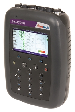 GA5000 portable landfill gas analyser 