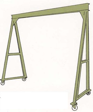 Fixed Height Lifting Gantry 