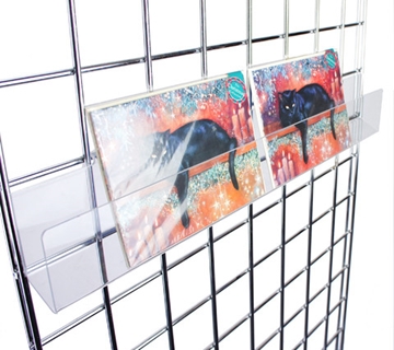 Acrylic Card Rack for Grid Panels