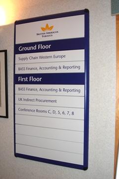 Interchangeable Sign Systems