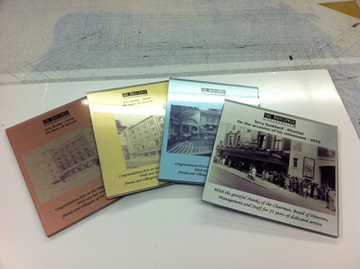 Edge Lit Engraved Perspex 