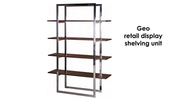 Geo Retail Display Shelving Unit