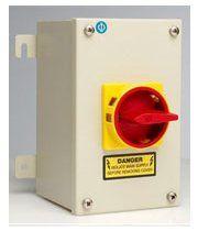 Main & Main&#47;Emergency&#45;Off Switch &#45; Painted Mild Steel Enclosure