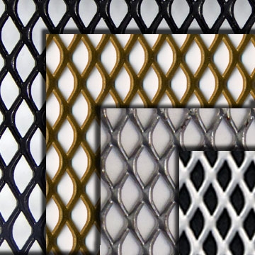 Expanded Steel Grille Mesh 