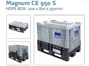 Magnum CE 950 S HDPE BOX: 1200 x 800 x 950mm