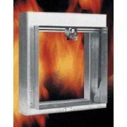 Stainless Steel Bladed Curtain Fire Dampers