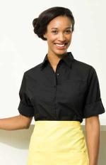 Premier Ladies Bar Blouse With Roll Up Sleeve