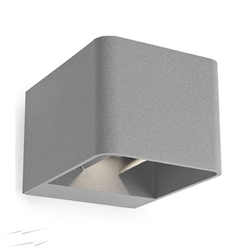 Wilson Outdoor LED Wall Lamp in Satin Grey