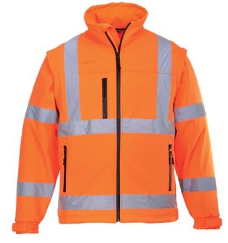 Hi Vis Classic Softshell Jacket From Essencial Safety Wear
