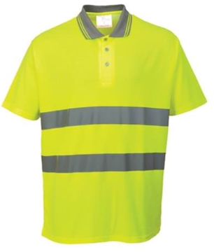 Cotton Comfort Hi Vis Polo Shirt From Essencial Safety Wear