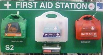 First Aid Board Available From Essencial Safety Wear