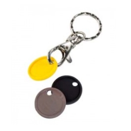 Recycled Trolley Coin Keyring From Eco Incentives 