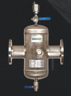 Magvent Air and Dirt Separators From Fabricated Products UK Ltd