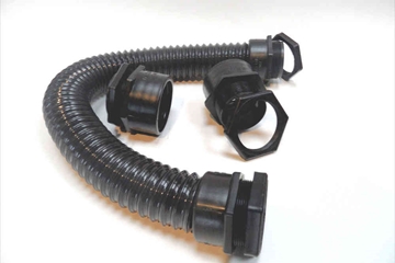 Round Connector and Amp Nut Fitting