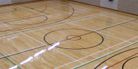 Refurbish sports halls in Worcestershire 