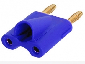 Double Banana Plug - Blue NYS508-BU Neutrik