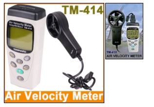 The TM414 Air Velocity Meter From OnsiteTools 