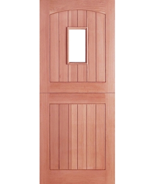 External Hardwood Un-glazed Stable 1-light Door (Dowelled)