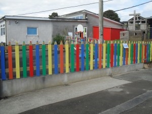 Coloured Pencil Fencing