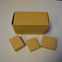 Brown Economy Flat Folding Boxes