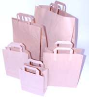 Paper Carrier Bags - Brown