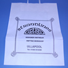 Printed White Paper Carrier Bags (twisted handles)