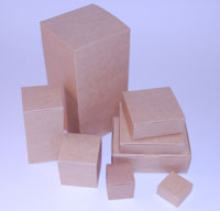 Flat Folding Boxes - Brown