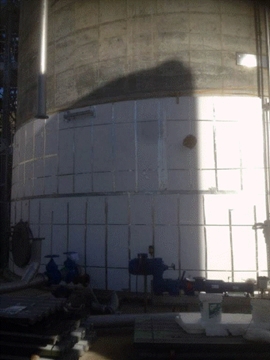 Concrete Digester Tank Insulation