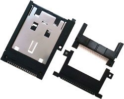 PCMCIA Push Button Eject 68pin PC Card Connectors