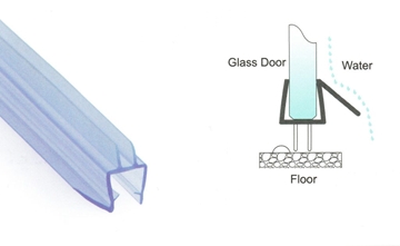Translucent Glass To Floor Seals