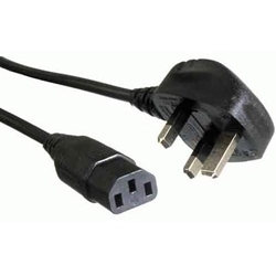 IEC320 United Kingdom Mains Lead