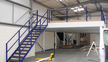 Demountable partitions in Staffordshire