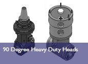 90 Degree Heavy Duty Heads - RAM400-40-ST-CWL
