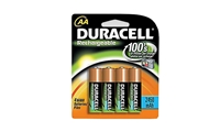 Duracell Rechargeable AANiMH 2450mAh Batteries - Pack of 4