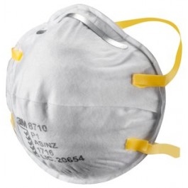 3M 8710E Unvalved Cup-Shaped Respirator (FFP1) - Pack of 20