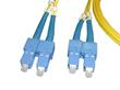 SC- SC Duplex Singlemode 9/125 OS1 Fibre Lead/Patch Cord Yellow 2m