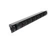 6 Way IEC C13 Individually Fused Horizontal PDU 13amp UK Plug