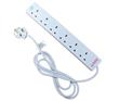 6 Way Power Strips Surge & Spike Protected 5m Lead