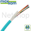 8 Core Aqua OM3 Multimode Tight Buffered Fibre Cable- MAXXAM