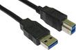 USB 3.0 Male-Male A-B Cable 5m Black