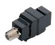 RF / FM / TV Balun - RJ45 to F Type Keystone