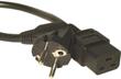 SCHUKO Right angle - IEC C19 Female Cable 2.5m