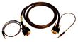 Vistel SVGA + Audio Male- Male Cable 2m Black