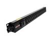 16 Way Vertical C13 IEC PDU c/w 3mt IEC C14